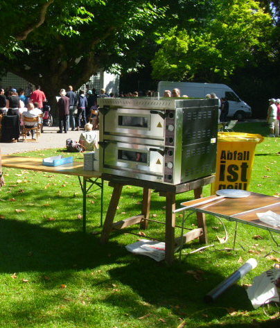 Evénement au parc de la ville de Bienne